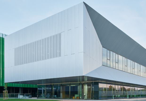 New R&D Headquarters and Production Building for Certest Biotec. IDOM. Photograph by Iñaki Bergera