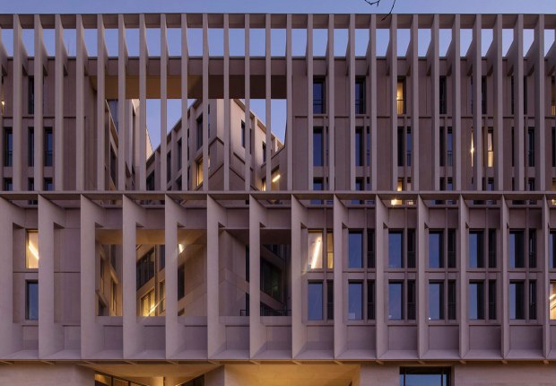 London School of Economics Marshall Building by Grafton Architects. Photograph by Nick Kane
