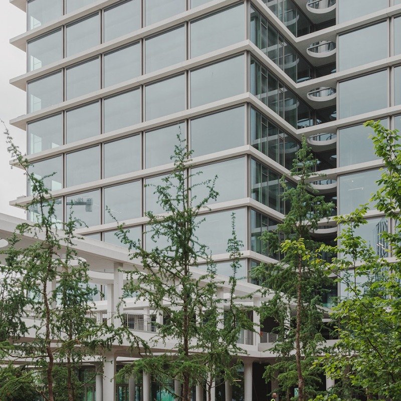 Towarowa 22 - Office house phase B by Jems Architekci. Photograph by Maria Kot