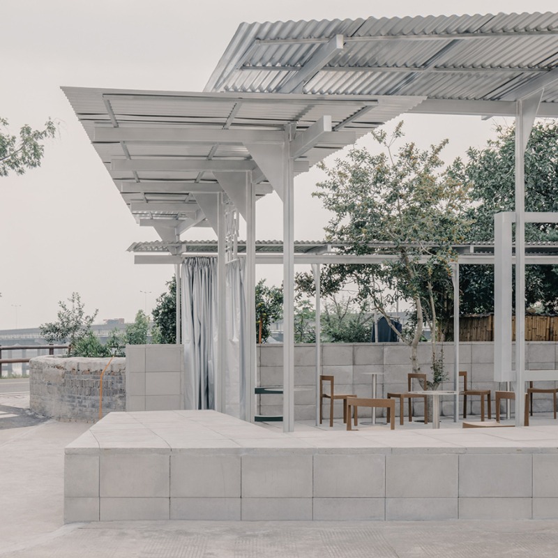 Centro turístico y de visitantes - Longyou por Atelier tao+c. Fotografía por Wen Studio
