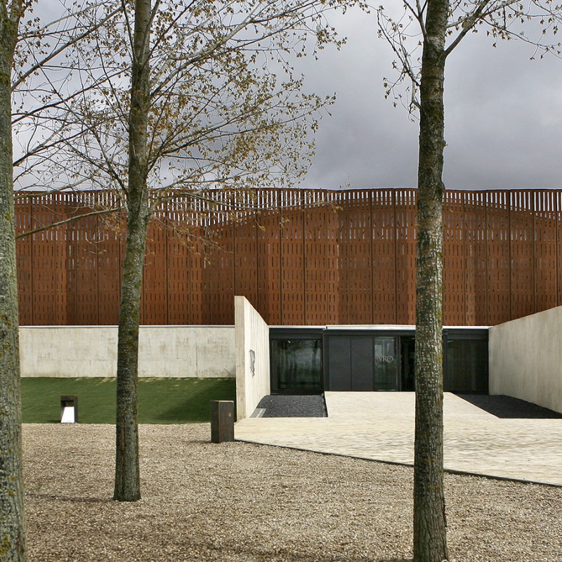 La Olmeda Roman Villa by Paredes Pedrosa Architects. Photograph by Luis Asín