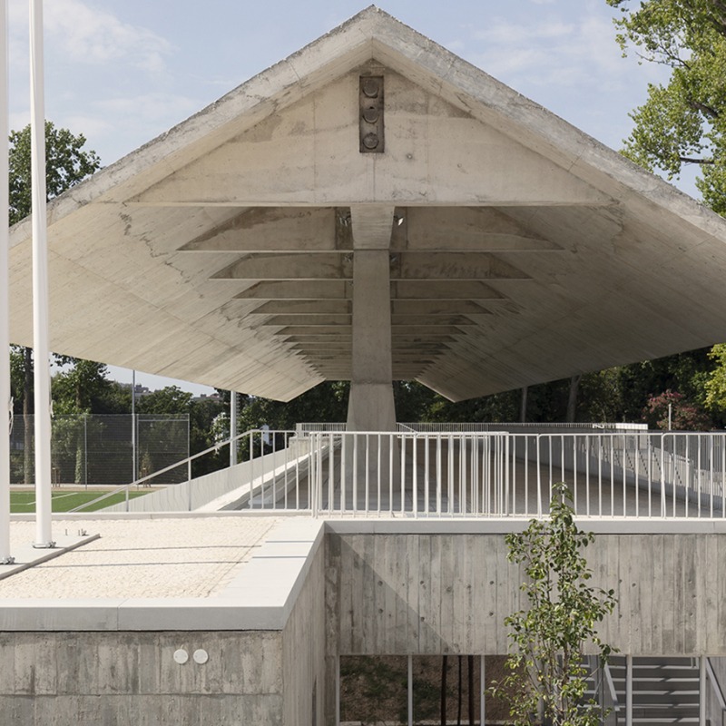 Ramalde Sports Park by D-A - Domitianus Arquitetura. Photograph by Inês d’Orey