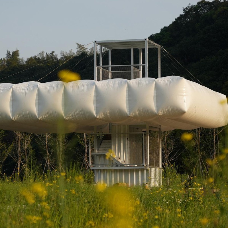 "Down in the Clouds" Farm Field Renovation by Practice on Earth + Increments Studio. Photograph by Cloe Yun Wang
