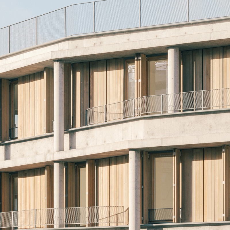 36 Social flats por Nicolas Hugoo Architecture. Photograph by Pierre Charly Broyez