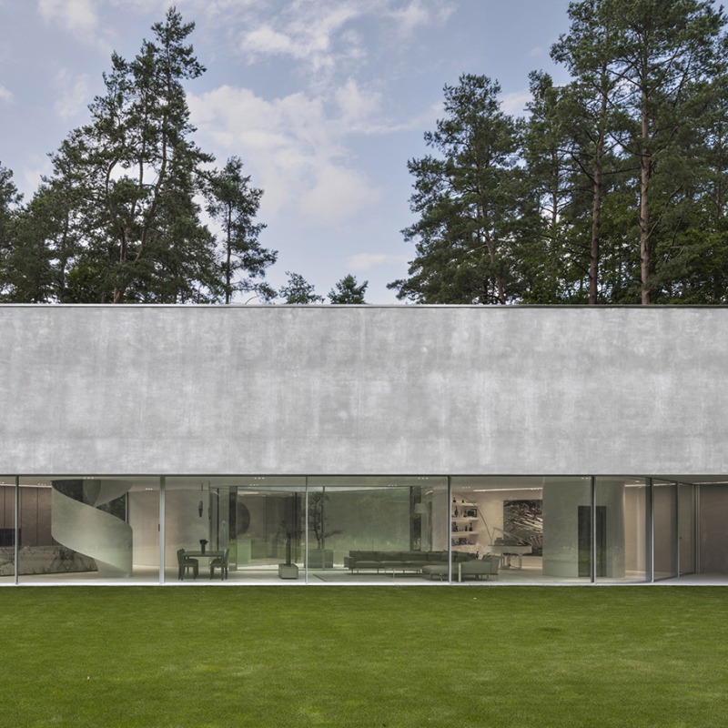 «Trim House» por Robert Konieczny KWK Promes. Fotografía por Jakub Certowicz