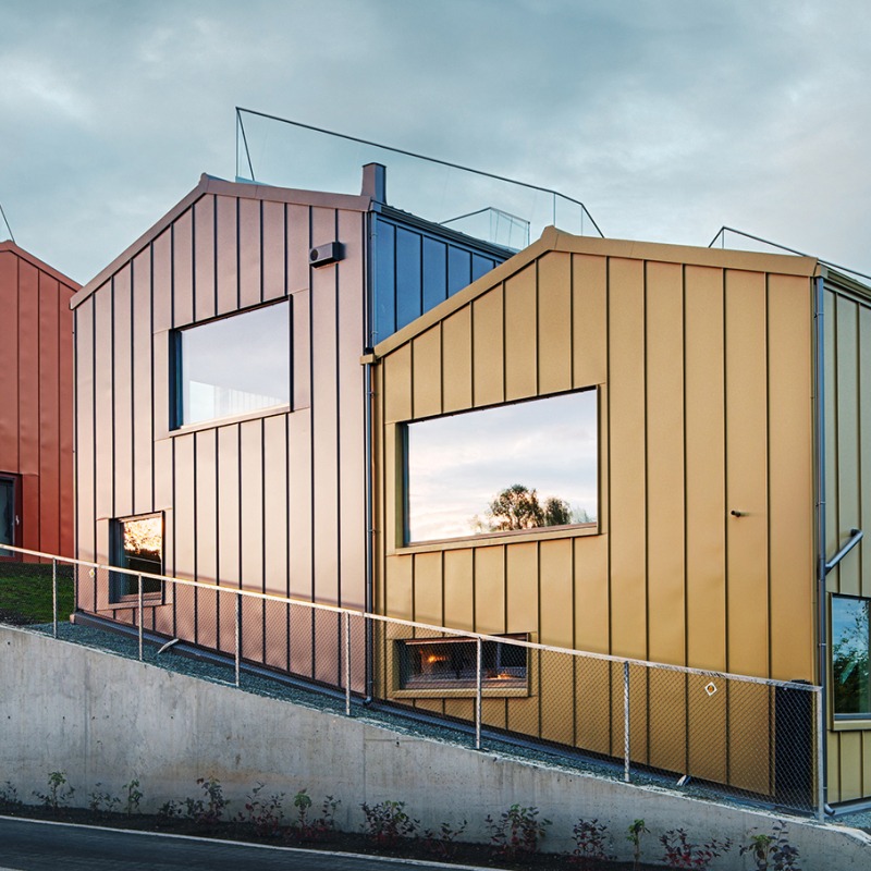 «Josefinesvingen» por Agraff Arkitektur AS. Fotografía por Hires