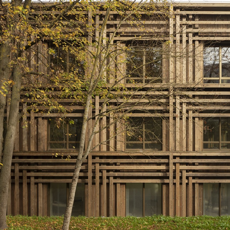 IXCAMPUS por Baumschlager Eberle Architekten. Fotografía por Cyrille Weiner