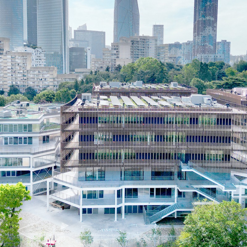 Campus du Parc por It's architecture. Fotografía por Francesca Iovene