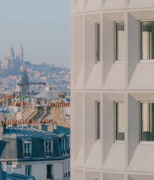 Racine Tower by Maud Caubet Architectes. Photograph by Laurent Kronental