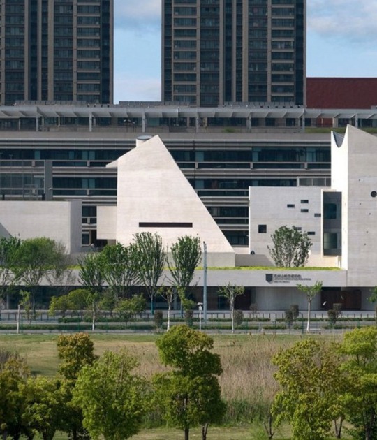 Shanfeng Academy by OPEN Architecture. Photograph by Jonathan Leijonhufvud