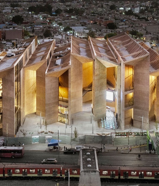 Yancuic Museum by BAX studio, Mendoza Partida and SPRB Architects. Photograph by Andrés Cedillo