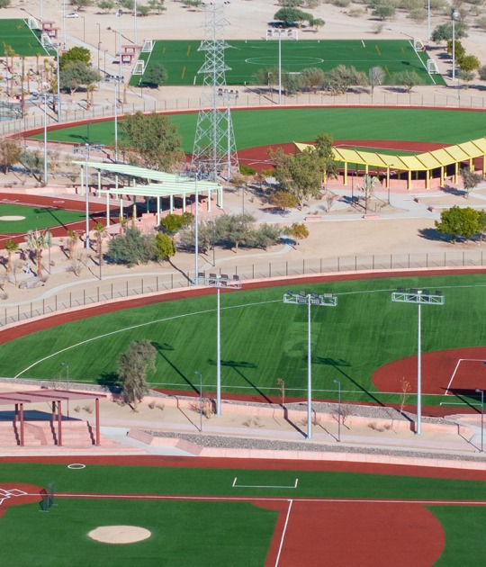Sports Complex La Paz by CCA. Photograph by Jaime Navarro, courtesy of de Centro de Colaboración Arquitectónica (CCA)