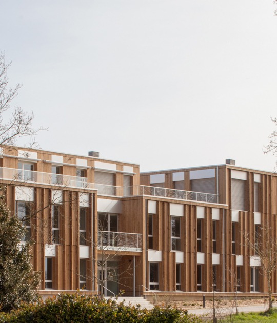 "Bois Harel" by Alta Architectes. Photograph by Gaëtan Chevrier