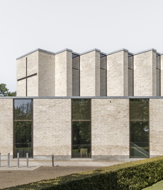 Højvangen Church by Henning Larsen, Espen Surnevik. Photograph by Rasmus Hjortshøj
