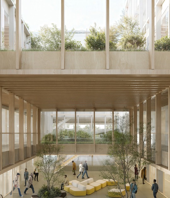"Ágora Verde" by Magén Arquitectos. Rendering by Bigshots