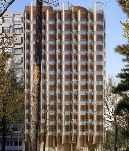 Rendering. Hotel General Perón 27 by BIG. Image courtesy of Ibervalles Socimi Rendering. Hotel General Perón 27 by BIG. Image courtesy of Ibervalles Socimi