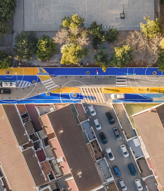 Trenza urbana por DMDT y Parra arquitectos. Fotografía por Imagen Subliminal