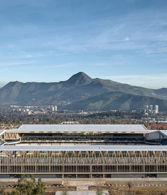 Proyecto de Modernización del Estadio de Universidad Católica por IDOM. Fotografía por Cristóbal Palma