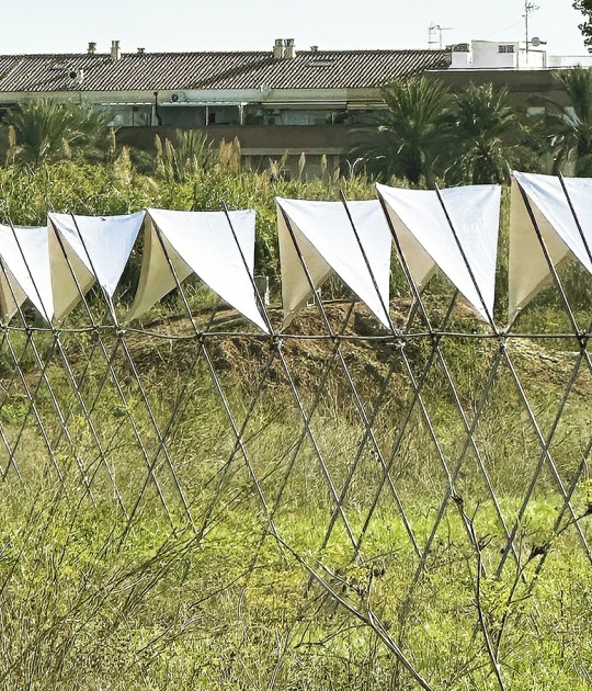 Pabellón 100 metros lineales por Pablo Paradinas Sastre y Eletres Studio. Fotografía por Pablo Paradinas Sastre y Eletres Studio 