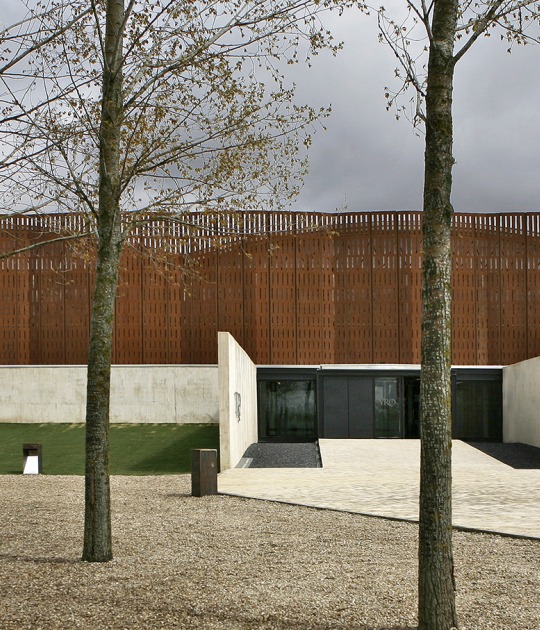 La Olmeda Roman Villa by Paredes Pedrosa Architects. Photograph by Luis Asín