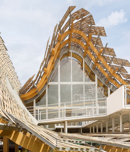 Pabellón de China en la Expo de Milán 2015 por Tsinghua University y Studio Link-Arc. Fotografía por Sergio Grazia