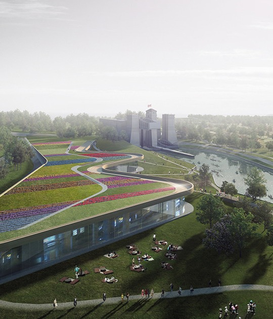 Museo  Canadiense de Canoas por Heneghan Peng Architects