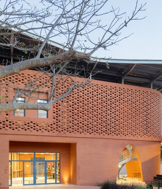 Goethe-Institut by Kéré Architecture. Photograph by Iwan Baan