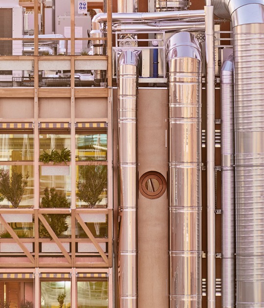 Building for Infinito Delicias by Husos + elii. Photograph by José Hevia
