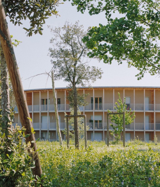 Social housing by Régis Roudil Architectes. Photograph by Bastien Treille 