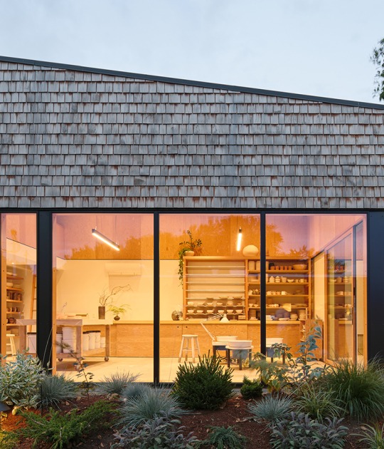 Ceramics Studio by GO'C. Photograph by Kevin Scott