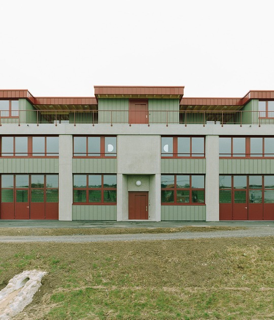 Mixed-Use Building in Forel Samir Alaoui Architectes Sàrl. Photograph by Rasmus Norlander