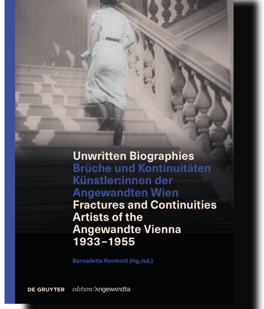Portada del libro. Paula Wessely como Valerie Gärtner en la escalera de la Kunstgewerbeschule de Viena, fotograma de Episodio, director: Walter Reisch, Austria, 1935. Fotografía por Filmarchiv Austria