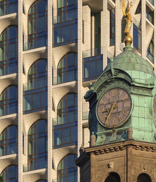 POST tower by ODA. Photograph by Ossip van Duivenbode