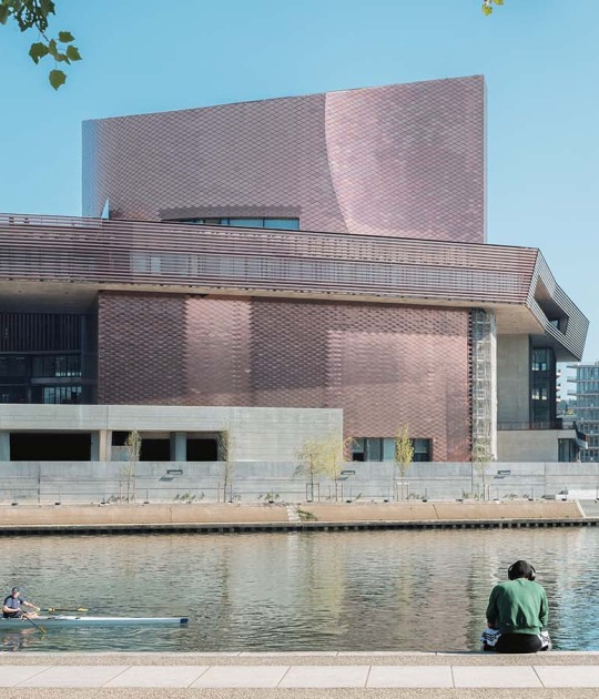 Le Large – Pointe des Arts Art Center – Seguin Island by RCR Arquitectes + CALQ Architects. Photograph by Nicolas Trouillard