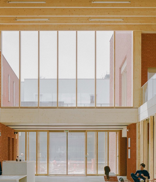 Jacques Prévert Public Services Center by HEMAA. Photograph by Charles Bouchaïb 
