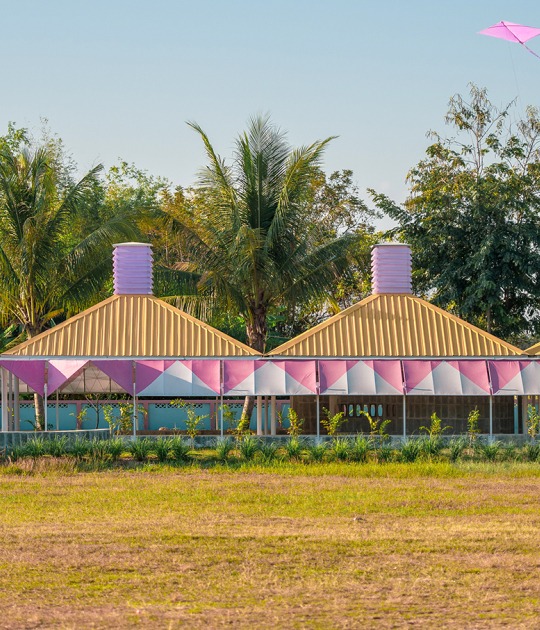 Bang Nong Saeng Kindergarten by Sarquella Torres Architects. Photograph by Beer Singnoi