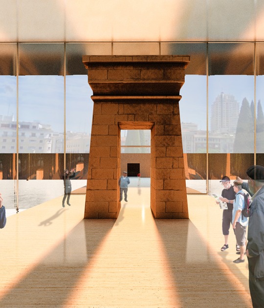 Rendering. "Memoria suspendida" by Eduardo Alonso Tejedor