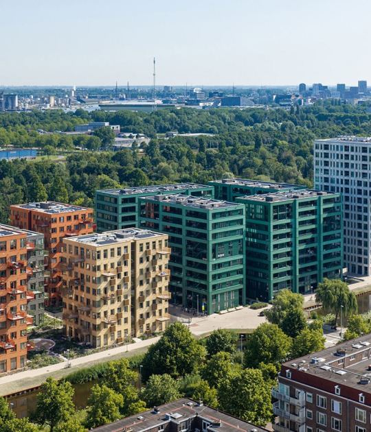 Westerpark West por MVRDV. Fotografía por Ossip van Duivenbode