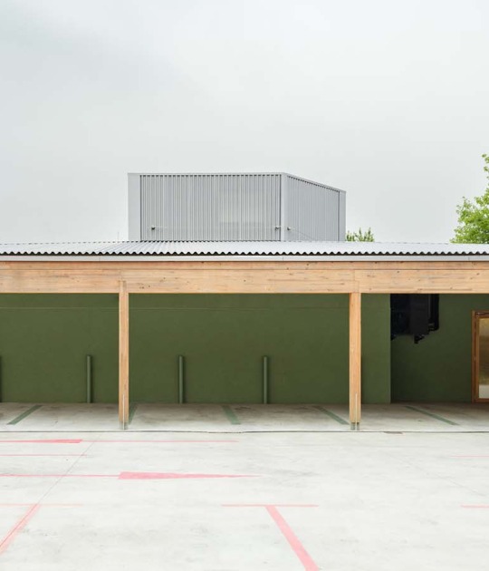 Centro de Recursos Forestales Sakana-Mendialdea por MID estudio + FILO arquitectos. Fotografía por María Azkarate