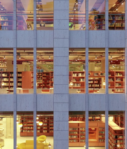 La Biblioteca Central de Essen por MVRDV. Fotografía por Jannes Linders