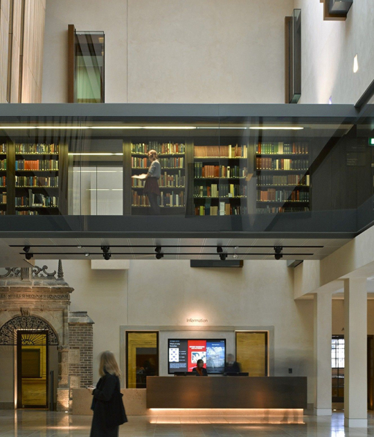 Blackwell Hall ala sur. Fotografía por Ben Bisek