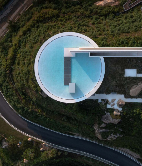 The Water Drop Library by  3andwich Design / He Wei Studio. Photograph by Weiqi Jin