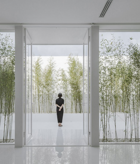 nature bamboo theater by dna design
