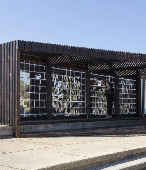 BREATH BOX by NAS architecture. Festival des Architectures Vives 2014 in La Grande Motte. Photography © Paul Kozlowski