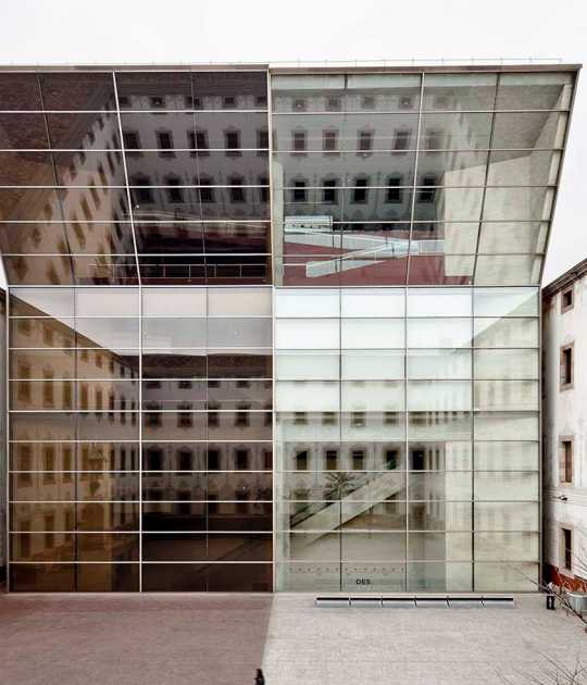 Multidisciplinary cultural center, CCCB. Photograph by Adrià Goula