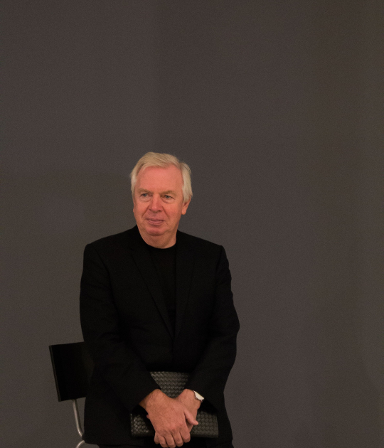 David Chipperfield. Fotografía © Andrea Portillo / METALOCUS