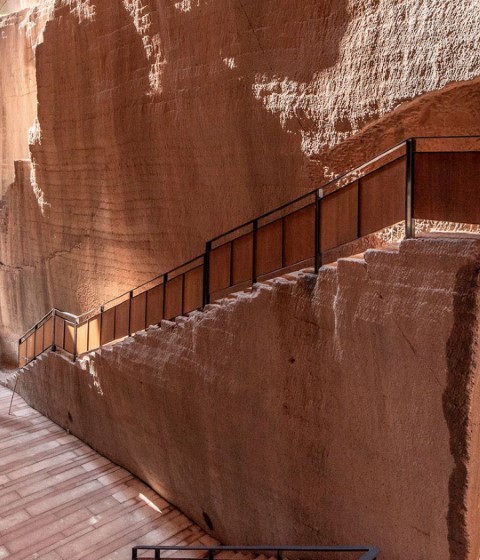 «The Quarry as Stage» por DnA_Design and Architecture. Fotografía por Wang Ziling / DnA_Design and Architecture