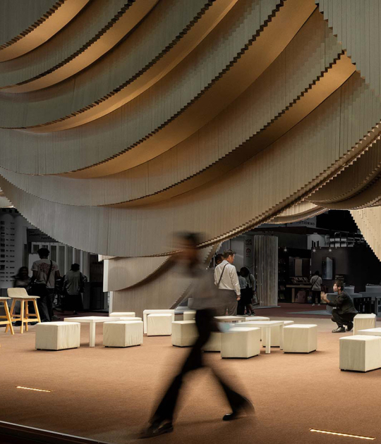 Aluminum Grotto and Public Ground by HAS design and research. Photograph by DOF Sky|Ground
