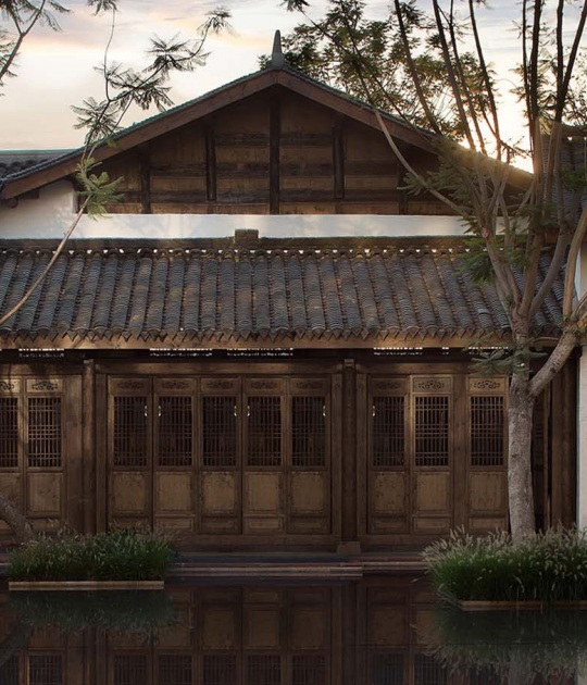 International Tourist Resort - General Mansion by IDMatrix. Photograph by Interpretation & Sublimation
