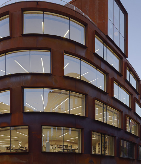 KTH new School of Architecture by Tham & Videgårds. Photograph @Ãke E:son Lindman